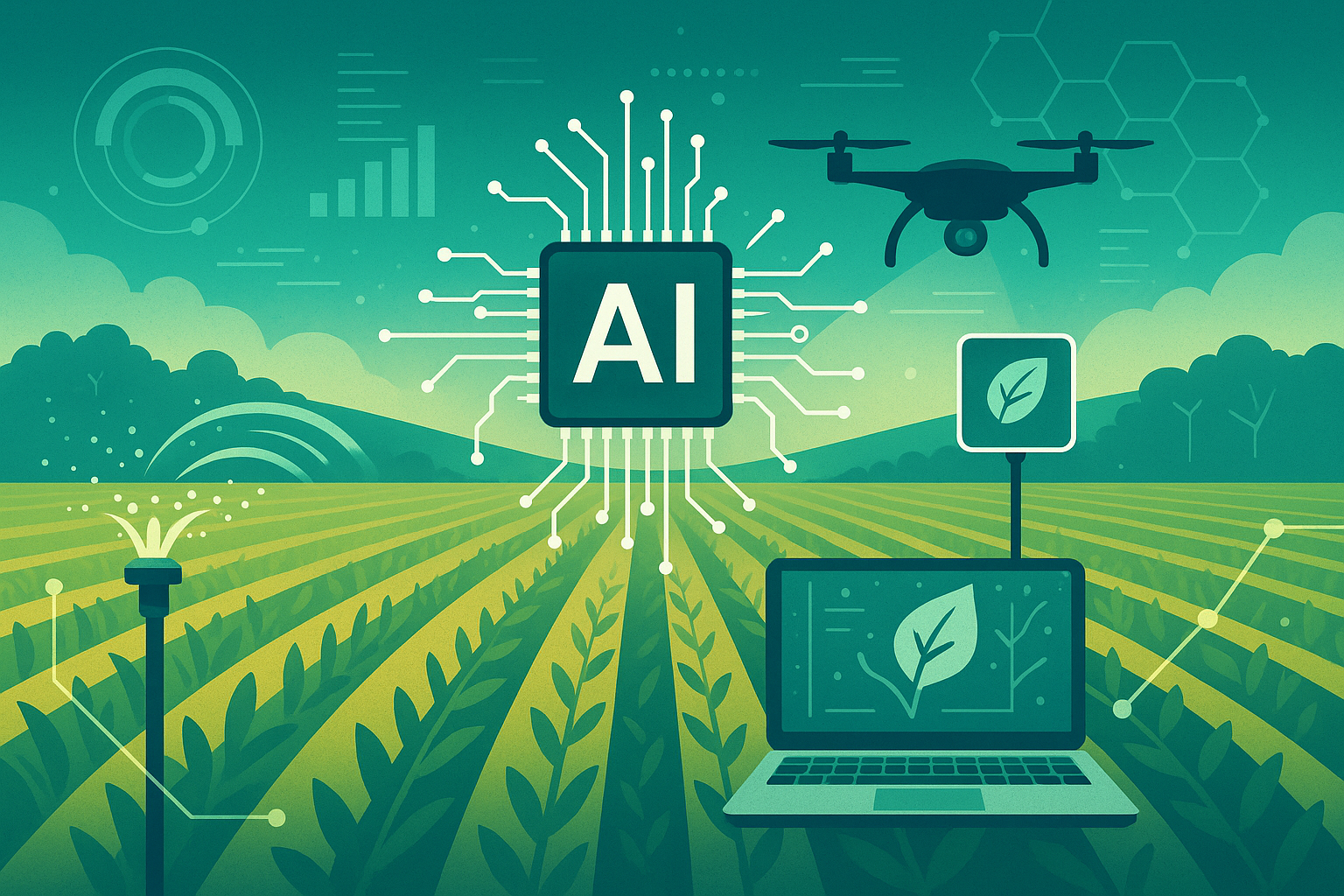 Smart irrigation systems and AI applications in Mauritian agriculture