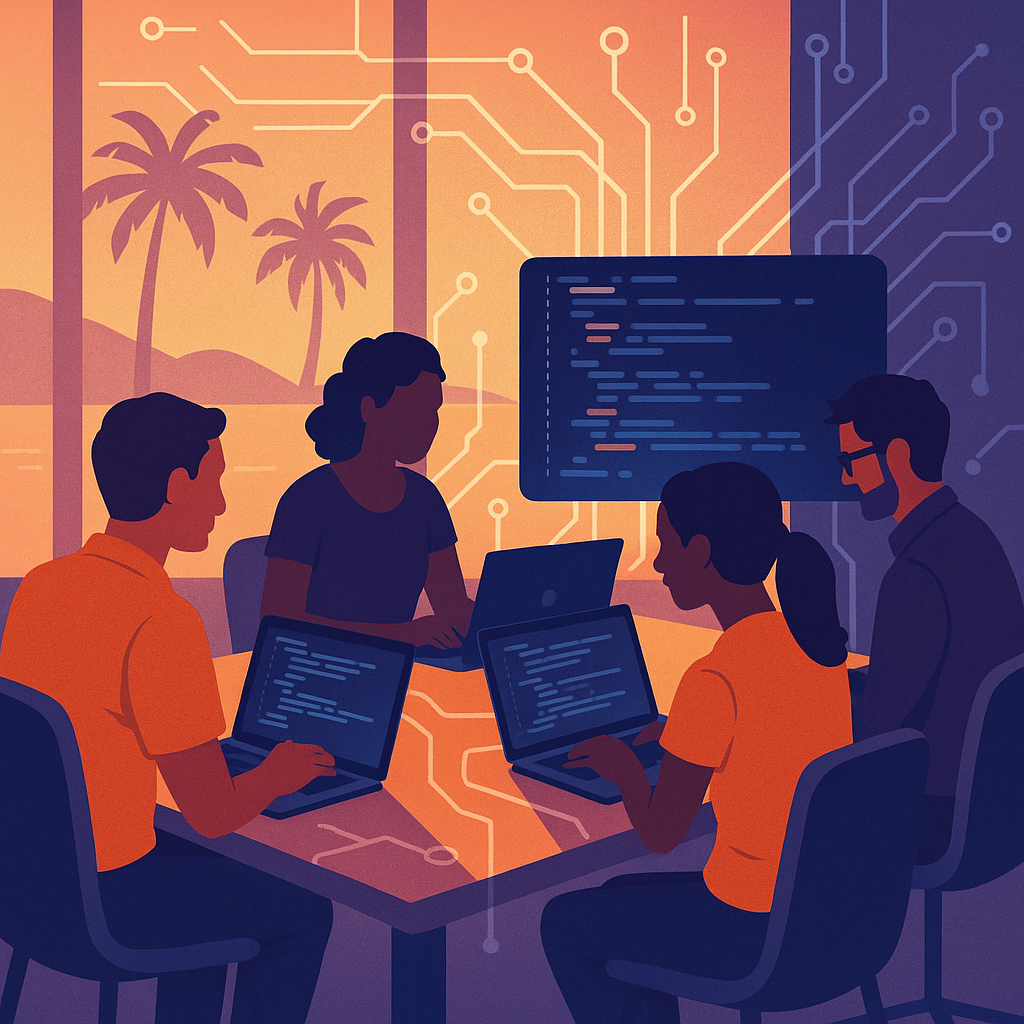 Ebène Cybercity tech hub and developer workspace